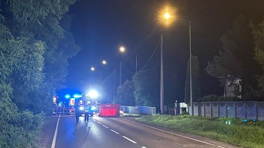 Śmiertelny wypadek w Bulowicach. Zginął 27-letni motocyklista