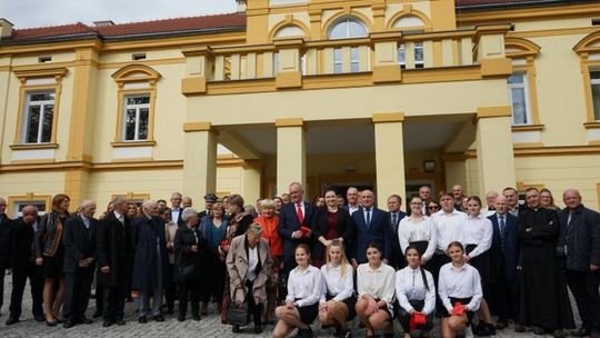 Spotkanie w ZSCKR w Rzemieniu połączone z uroczystym otwarciem internatu