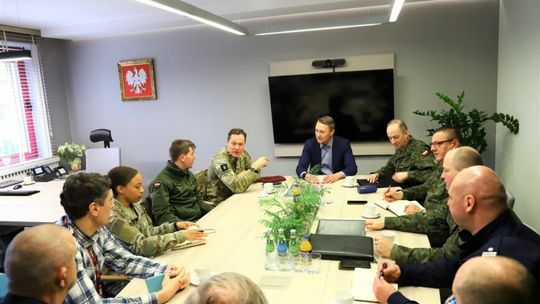 STACJONOWANIE WOJSK AMERYKAŃSKICH TEMATEM SPOTKAŃ PREZYDENTA MIELCA