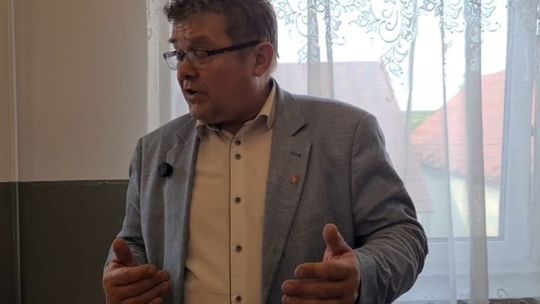 Stanowisko Starosty na spotkaniu w Rzochowie Stanowisko Starosty na spotkaniu w Rzochowie
