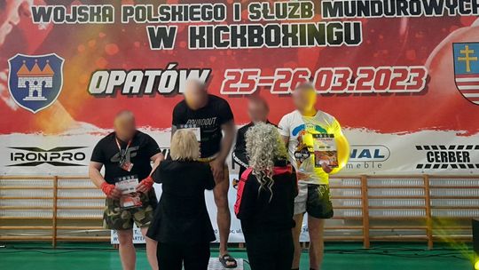 Sukcesy podkarpackich policjantów na mistrzostwach w kickboxingu