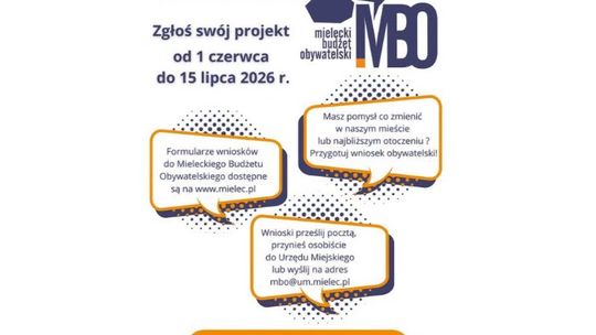 Termin końcowy się zbliża, wykorzystaj możliwość udziału w życiu Mielca