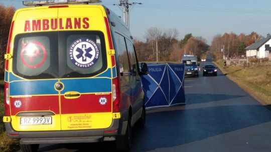 Tragiczny wypadek w Budach Głogowskich. Zginął rowerzysta