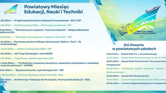 Trwa Powiatowy Miesiąc Edukacji, Nauki i Techniki