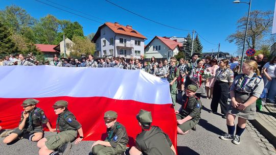 Uchwalenie Konstytucji 3 maja. Uroczystości w Mielcu