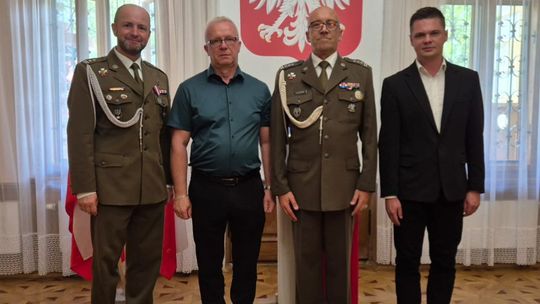 Uroczyste wręczenie patentu oficerskiego dla mieszkańca Gminy Wadowice Górne