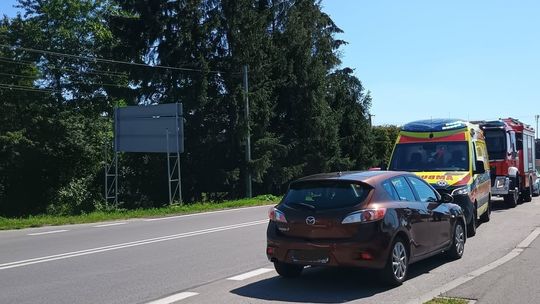 UWAGA! Potrącenie rowerzysty