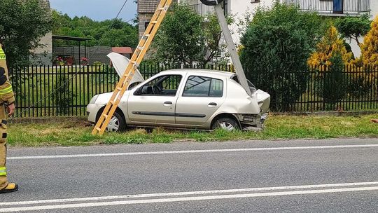 UWAGA Wypadek na trasie Tuszyma- Dębica, utrudniony przejazd