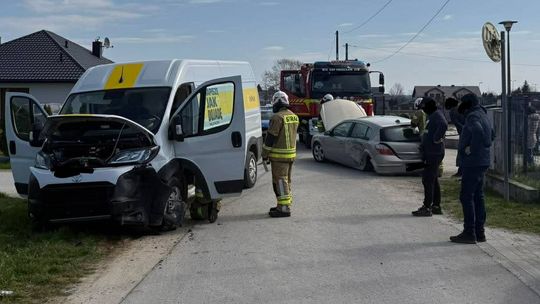UWAGA! WYPADEK w Przecławiu, są osoby poszkodowane