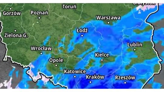 Uważajcie na drodze i chodnikach. Deszcz i gołoledź.