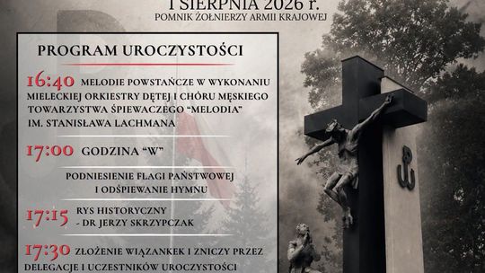 W sobotę 1 sierpnia o godzinie 17:00 zatrzymajmy się na chwilę