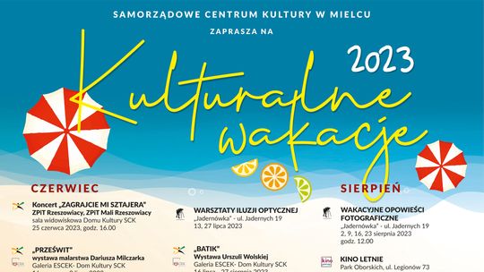 Wakacyjny rozkład jazdy w kulturze