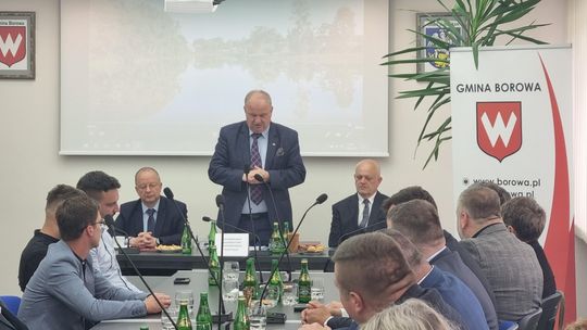 Wicemarszałek Pilch z wizytą w Borowej