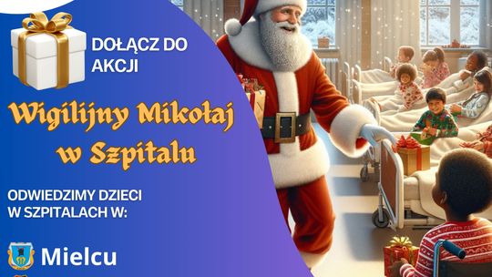 “Wigilijny Mikołaj w Szpitalu”: Świąteczna Radość dla Dzieci w Szpitalach