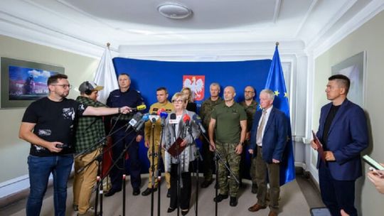 Wojewoda podkarpacka o działaniach w związku naruszeniem przestrzeni powietrznej Polski