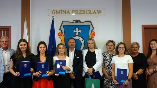 Wręczenia aktów nadania stopnia awansu zawodowego w Przecławiu