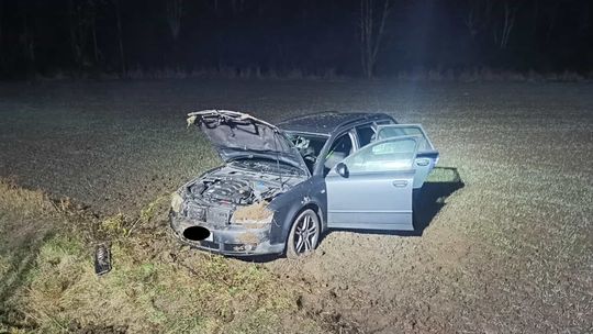 Wypadek samochodu osobowego na DW982 w Słupcu. Jedna osoba została poszkodowana Wypadek samochodu osobowego na DW982 w Słupcu. Jedna osoba została poszkodowana