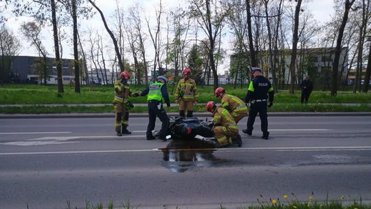 WYPADEK utrudnienia okolice ulicy Żeromskiego