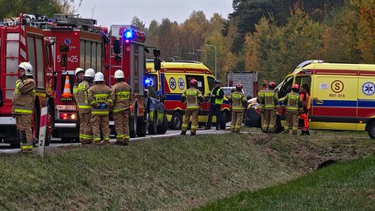 WYPADEK! Utrudnienia w Mielcu na obwodnicy
