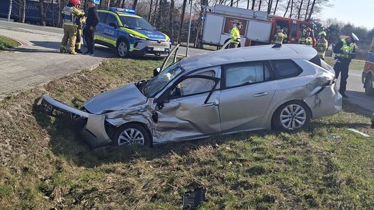 Zderzenie dwóch pojazdów Zderzenie dwóch pojazdów