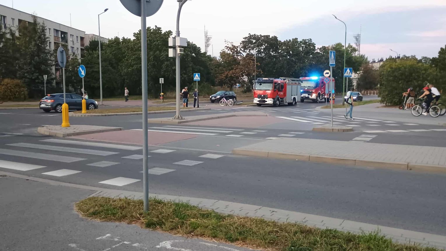 12-latka na rowerze potrącona przez samochód osobowy w Mielcu