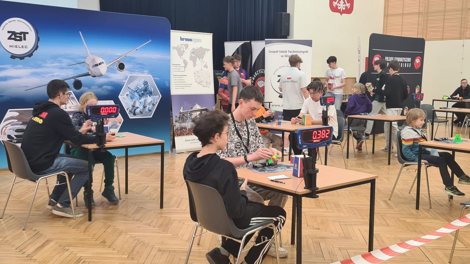 6 ogólnopolskie zawody speedcubingowe w Mielcu