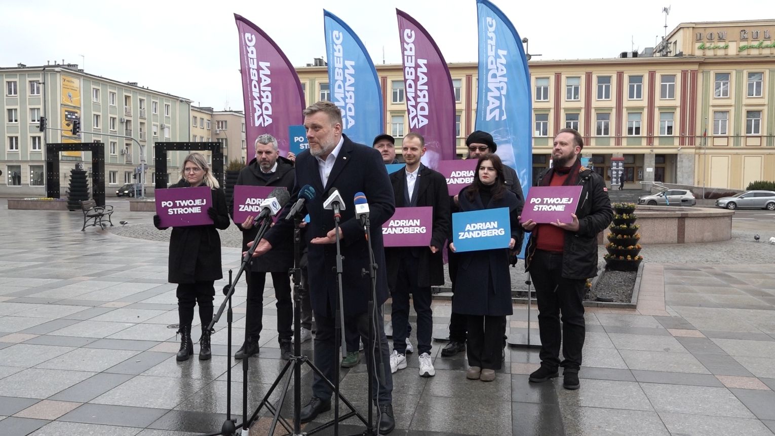 Adrian Zandberg w Mielcu mówił o inwestycjach publicznych i planach polityki przemysłowej