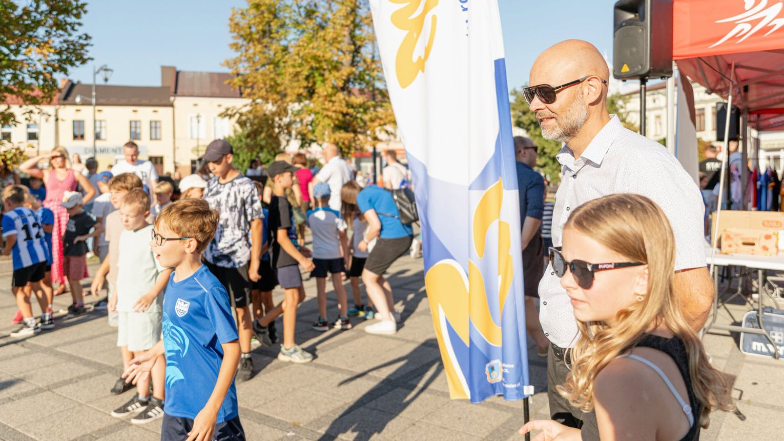 Biało-Niebieska Sobota na mieleckim Rynku