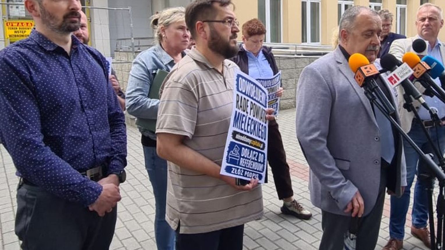 Bogusław Kołaczoburzony zachowaniem Starosty wobec związków zawodowych szpitala- VIDEO