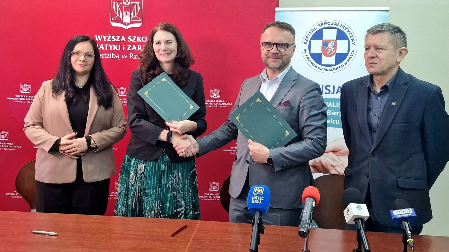 Bramy współpracy otwarto. Podpisanie porozumienia z WSIiZ w Rzeszowie