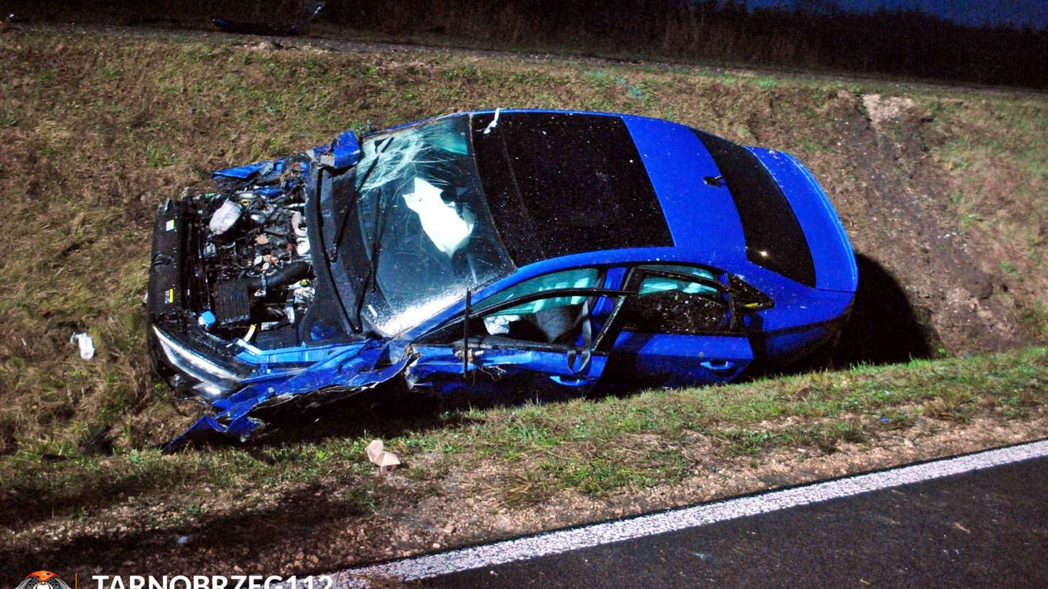Dwie osoby w szpitalu po wypadku na obwodnicy Tarnobrzega