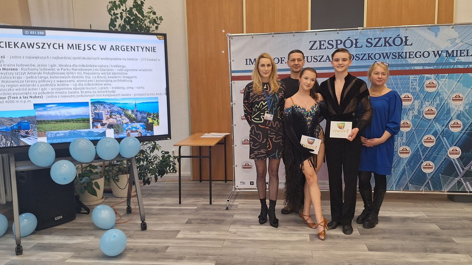 Dzień Argentyny w ZS im. prof. J. Groszkowskiego w Mielcu