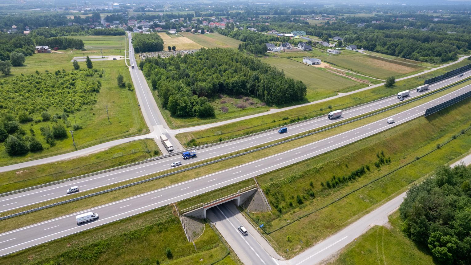 Dziewięć ofert na budowę nowego węzła na autostradzie A4 w Ostrowie k. Ropczyc