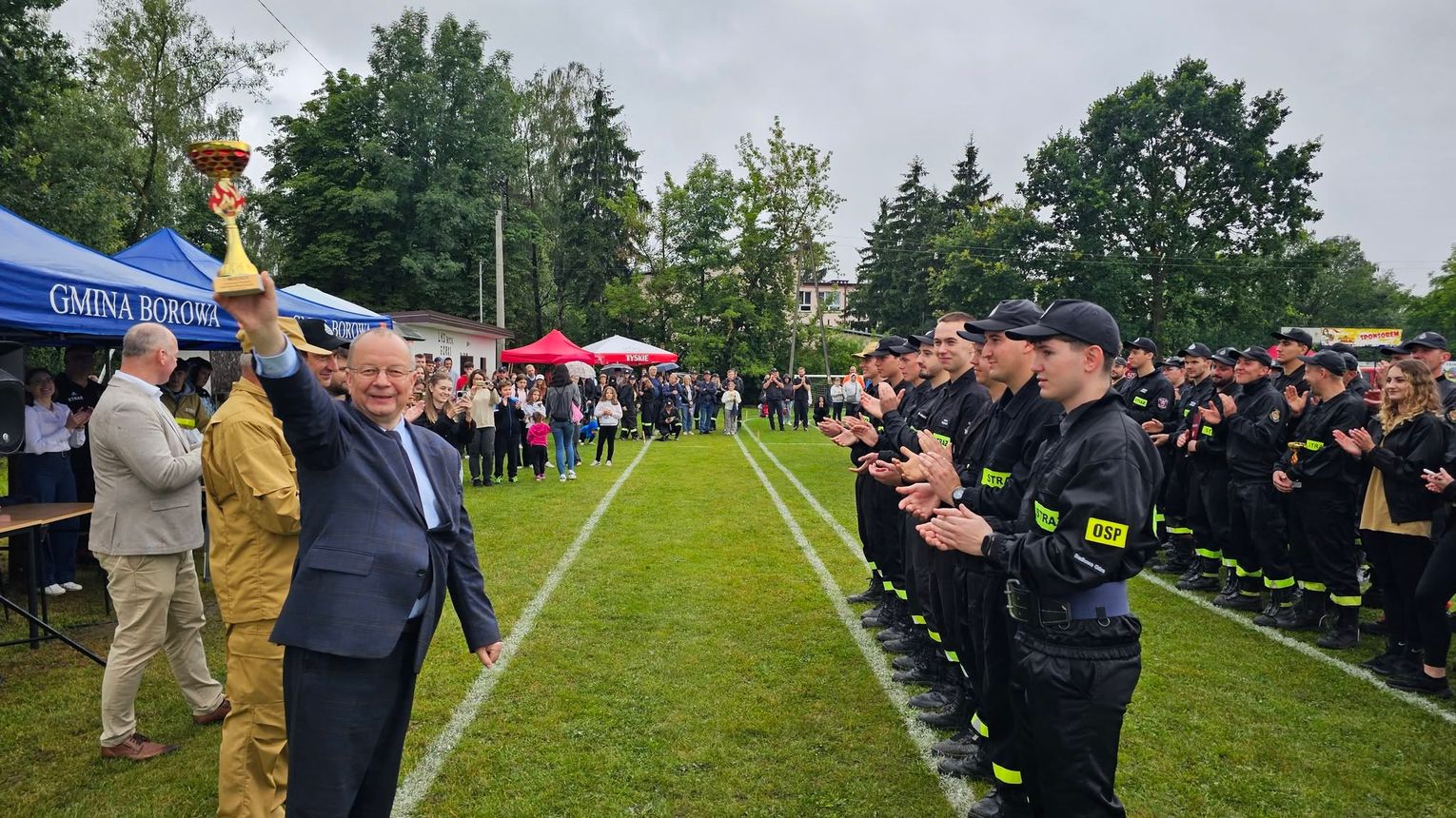 Gminne zawody sportowo-pożarnicze w Górkach