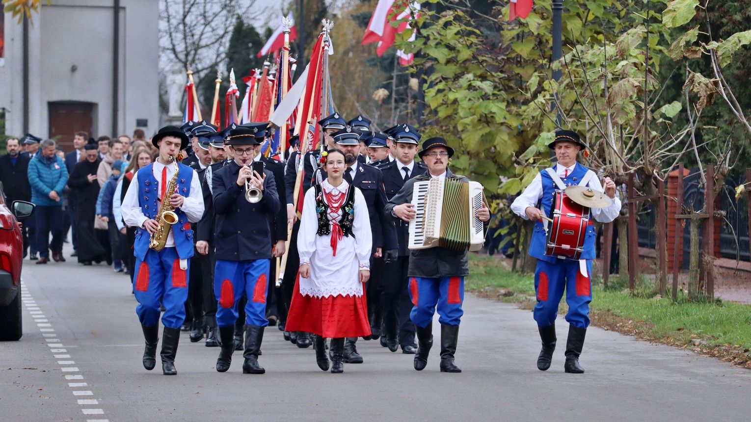 Hołd oddany bohaterom w Tuszowie Narodowym.