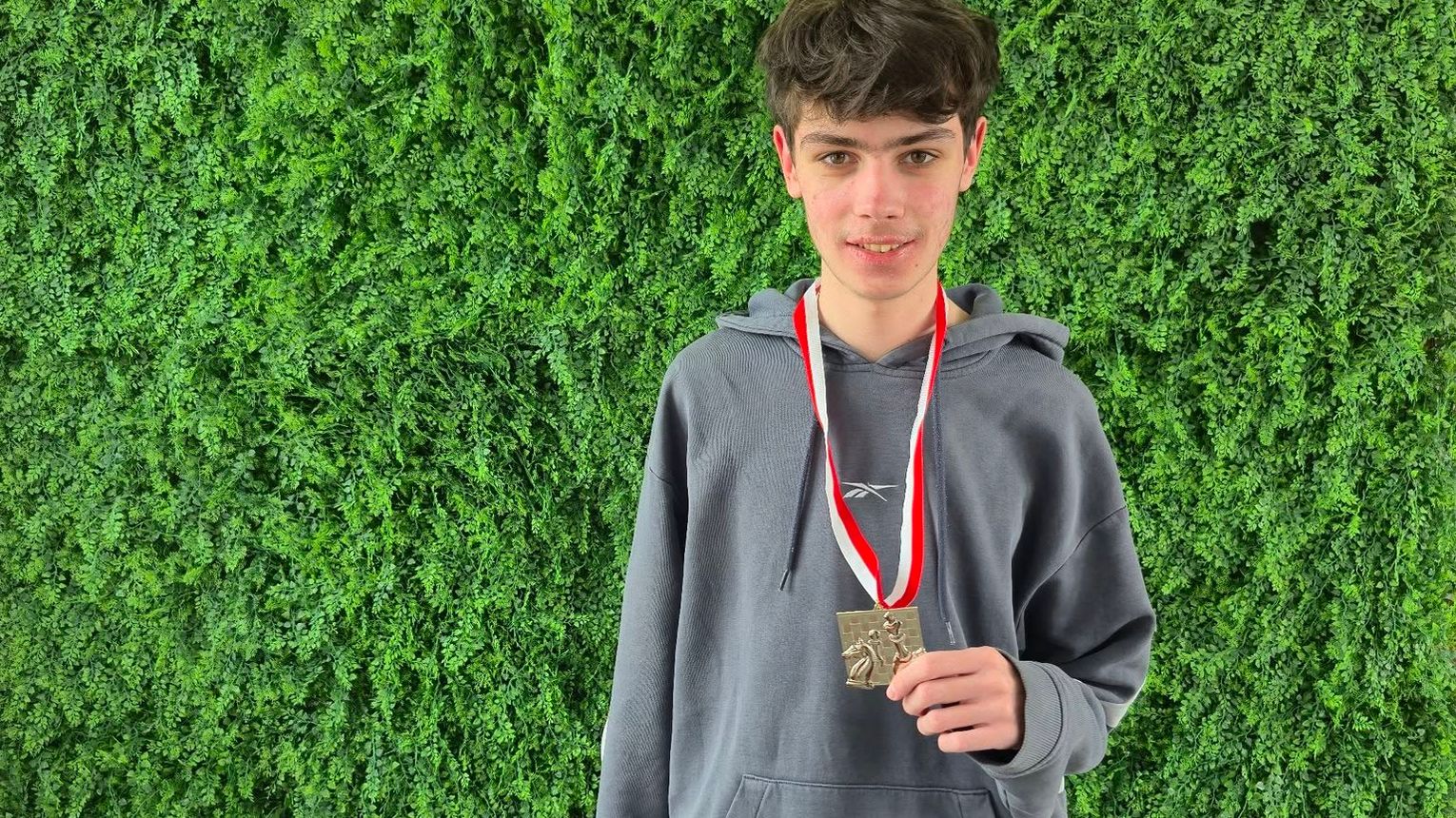 Hubert Zięba z I LO w Mielcu wicemistrzem Polski