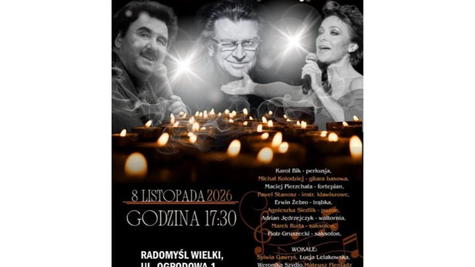 IV Radomyskie Zaduszki Muzyczne już wkrótce