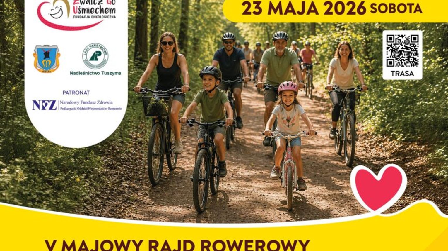 Już w sobotę V Majowy Rajd Rowerowy po Zdrowie