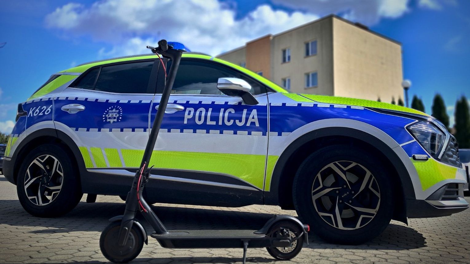 Kierowała hulajnogą mając 1,8 promila w organizmie