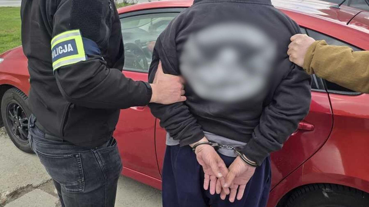 Kolejny "Odbierak" zatrzymany przezpolicjantów