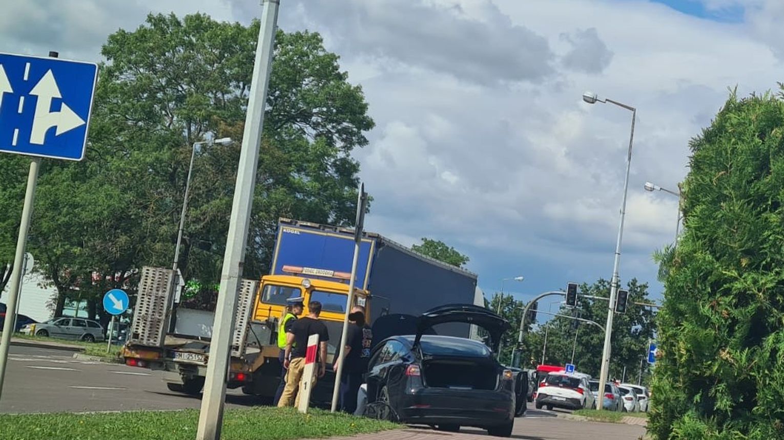 Kolizyjny piątek w Mielcu na Sienkiewicza
