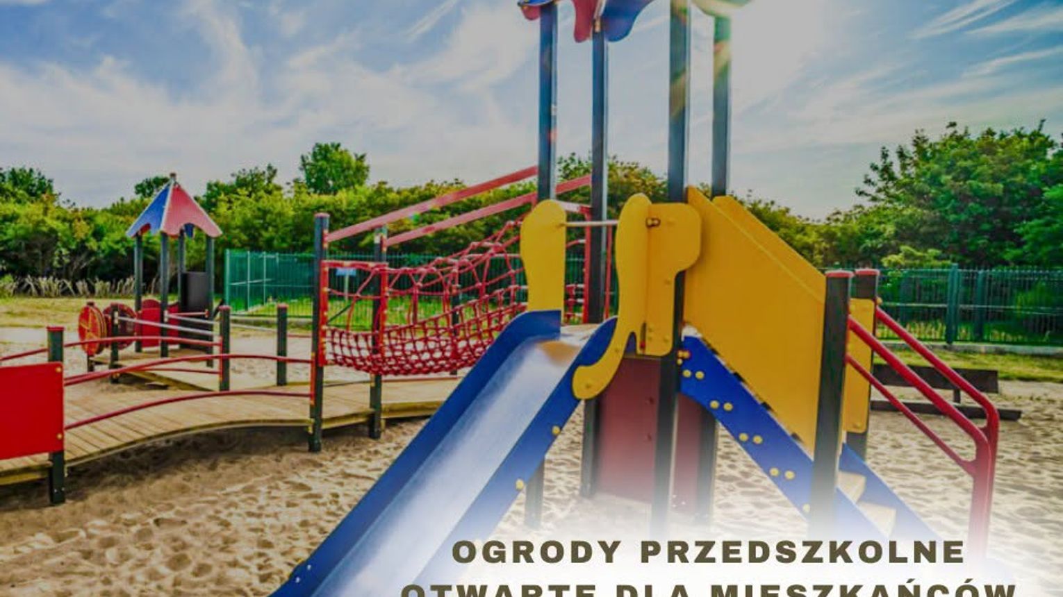 Miejskie ogrody przedszkolne otwarte dla mieszkańców Mielca