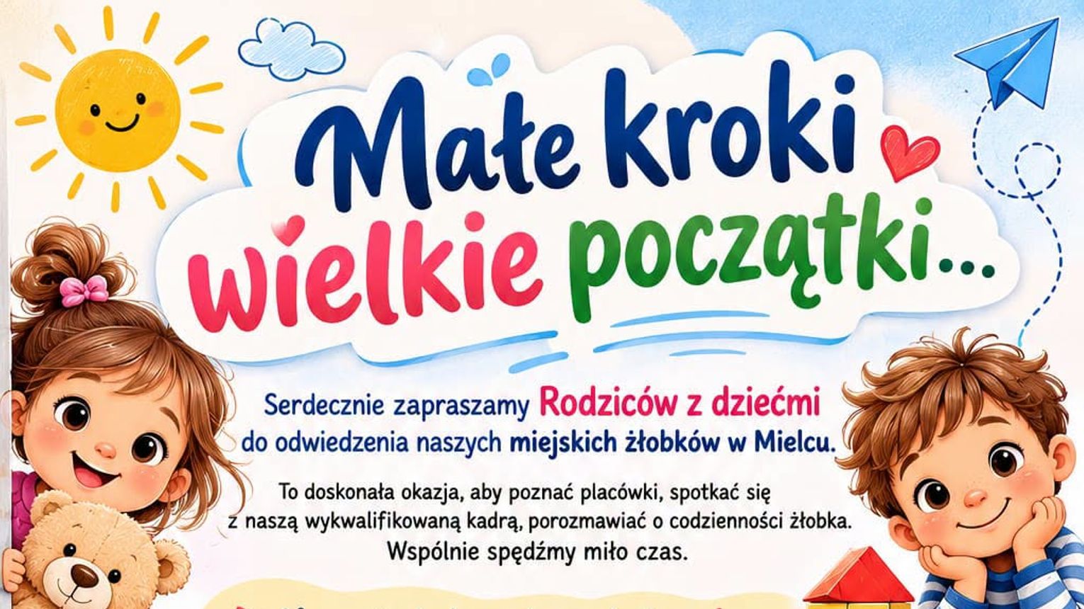Miejskie żłobki czekają. Zobacz gdzie twoje dziecko miło spędzi czas