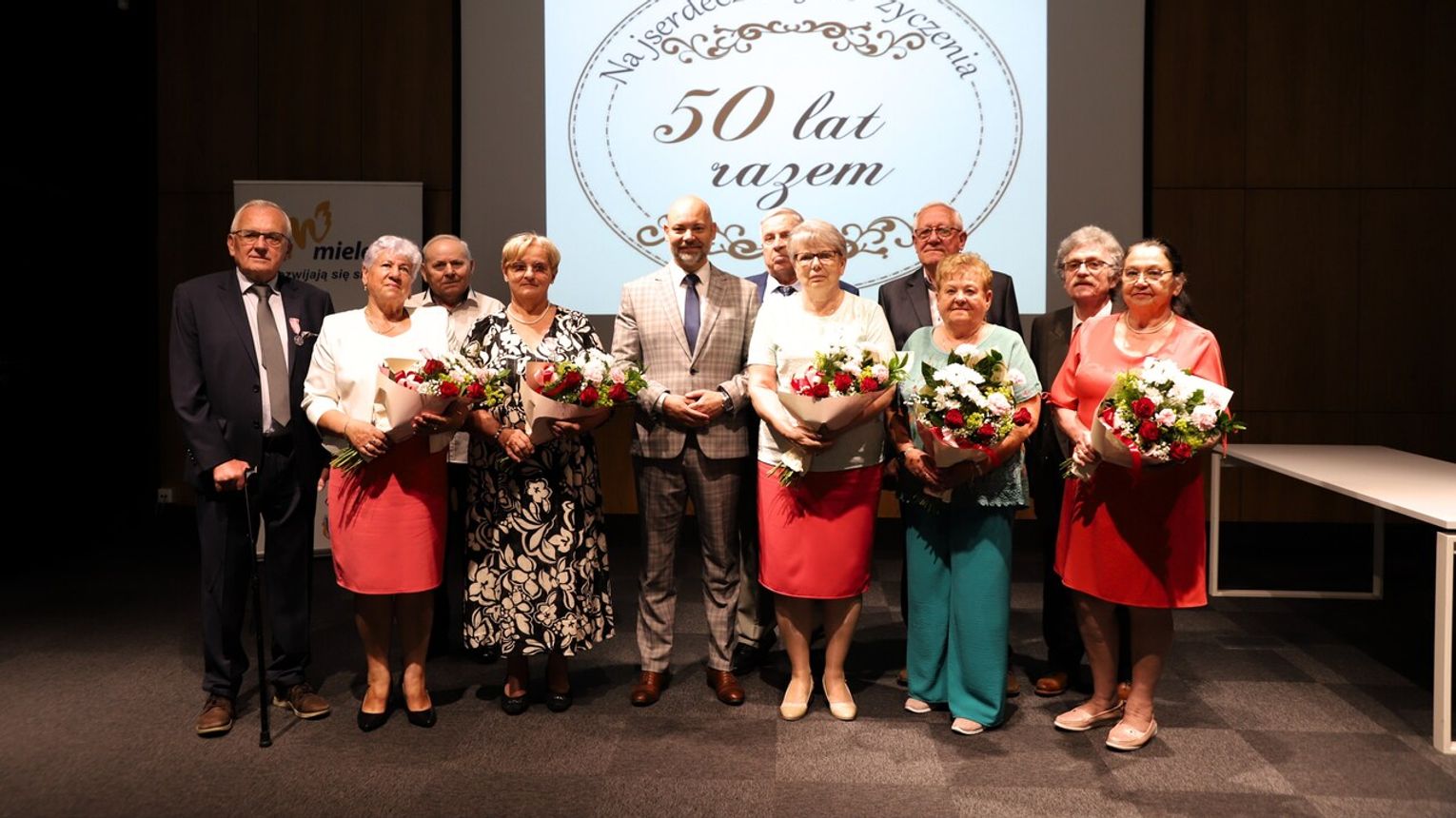 Mielczanie świętowali jubileusze małżeństwa