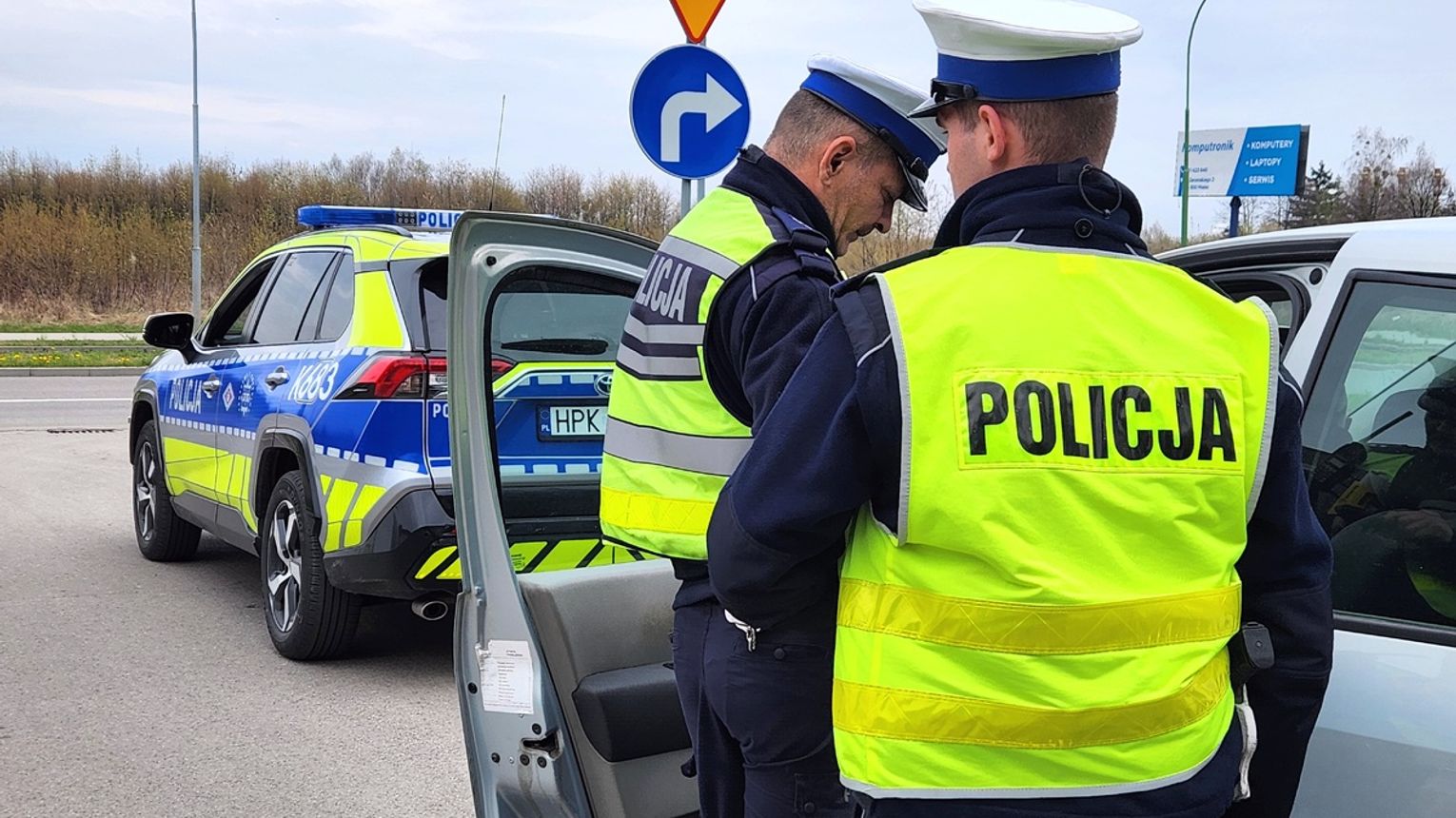 Mieleccy policjanci prowadzą działania „Kaskadowy Pomiar Prędkości”