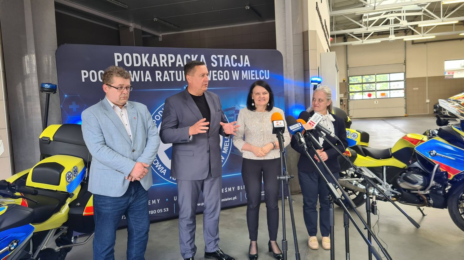 Minister Zdrowia Katarzyny Kacperczyk oraz Agnieszki Tuderek-Kulety w Mielcu