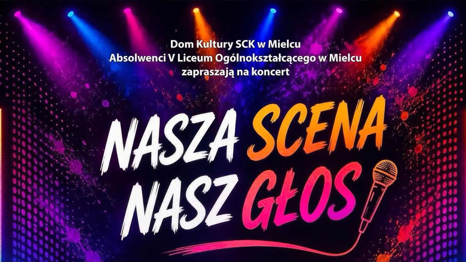 „Nasza scena, nasz głos”koncert mieleckich artystów