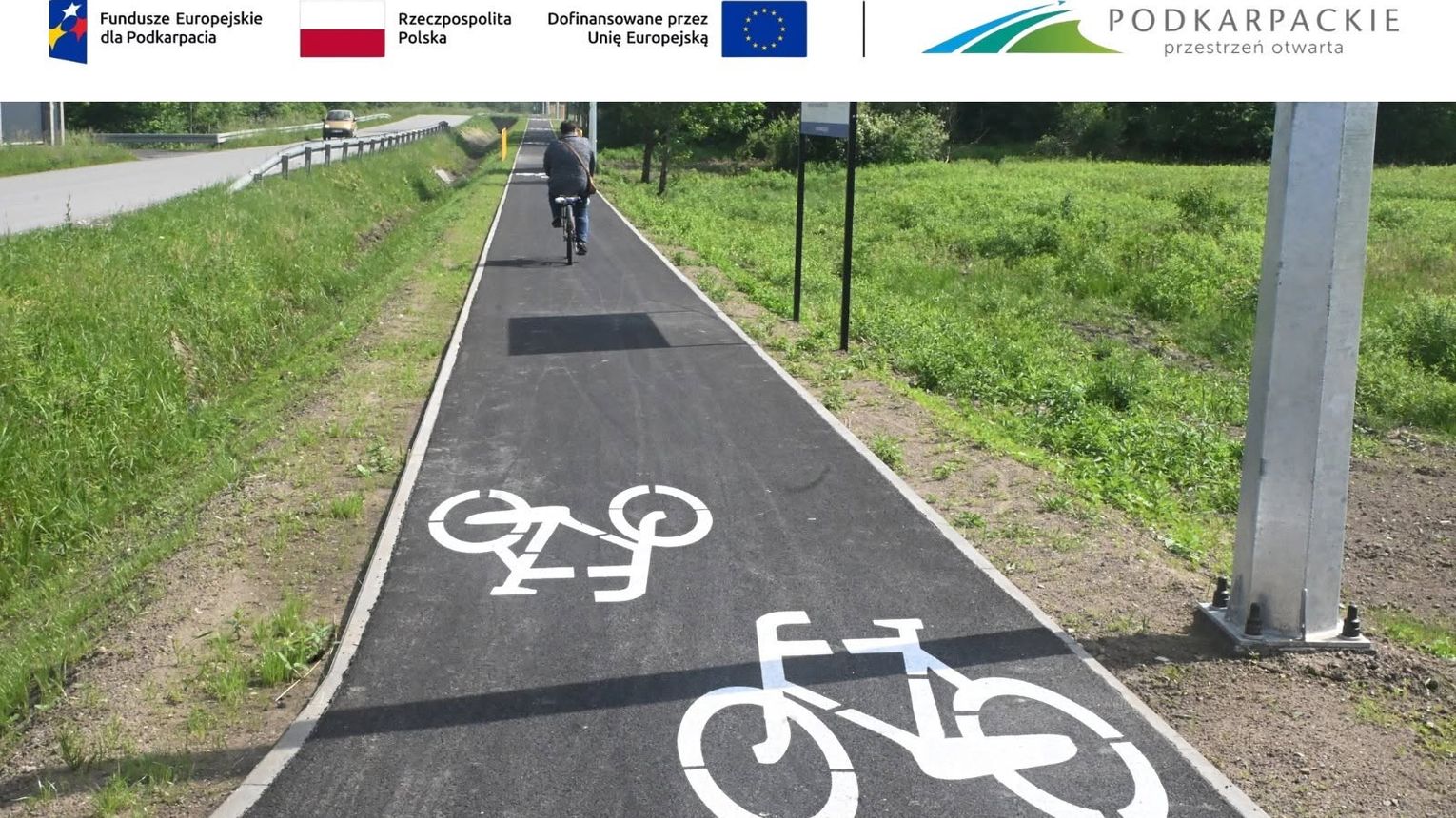 Nowe chodniki i droga rowerowa w Gminie Radomyśl Wielki