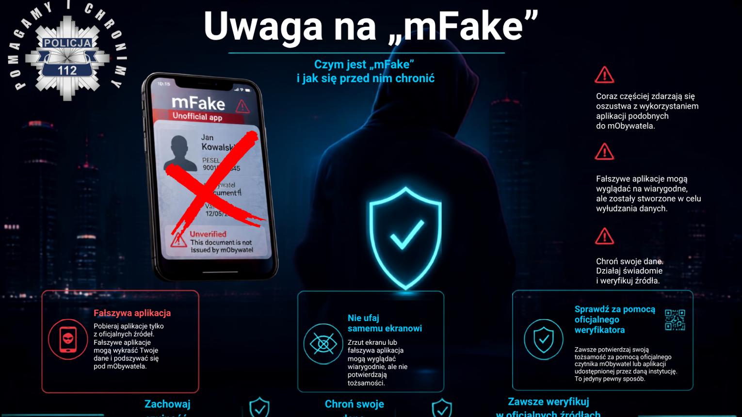 Nowe zagrożenie – „lewy mObywatel”, „mFake”, „Fake mObywatel”
