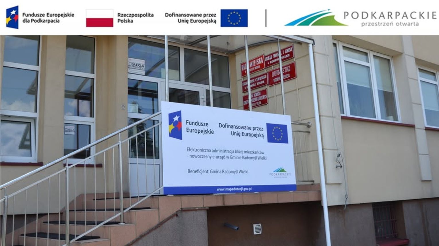 Nowoczesny e-urząd w Gminie Radomyśl Wielki.